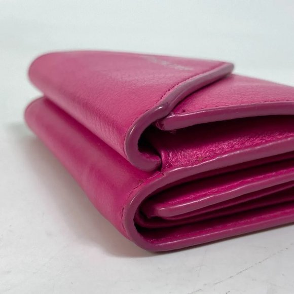 BALENCIAGA logo Paper mini Compact wallet Trifold - Picture 15 of 15